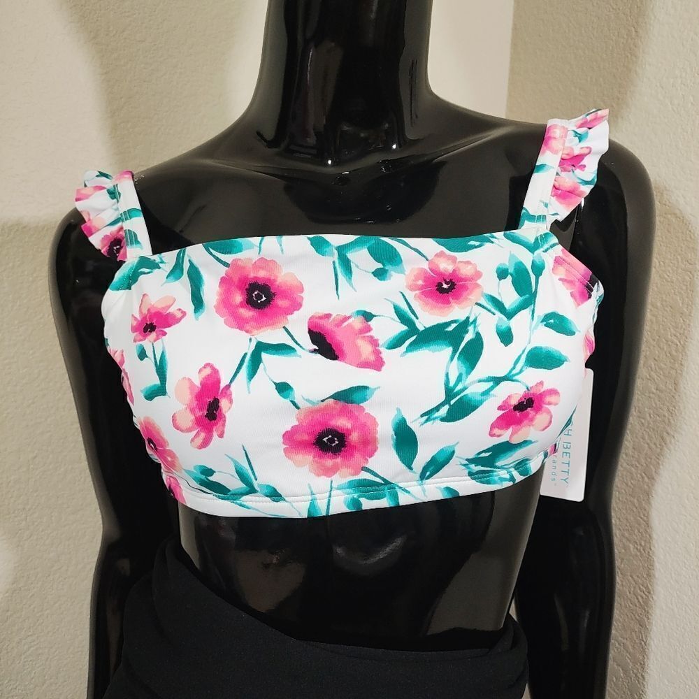 Beach Betty Floral Slimming Bikini Top